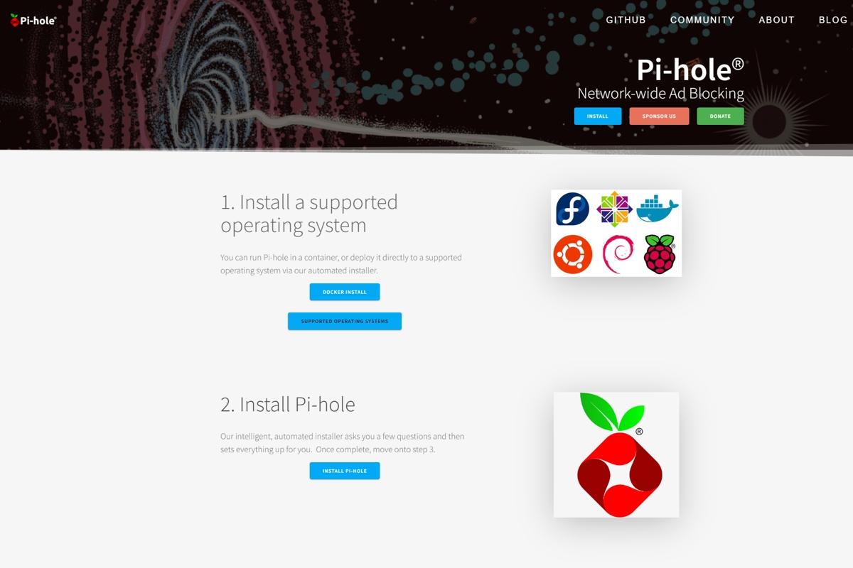 Pi-Hole Network Wide Ad-Blocking Software System