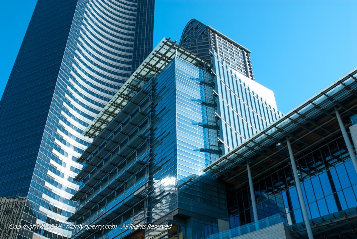 Marilyn Perry's Skyscrapers Off Axis Photography Project Photographs