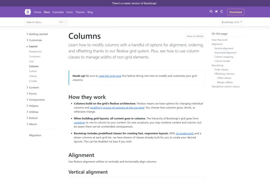Marilyn Perry's Bootstrap Responsive Text Columns Cheatsheet